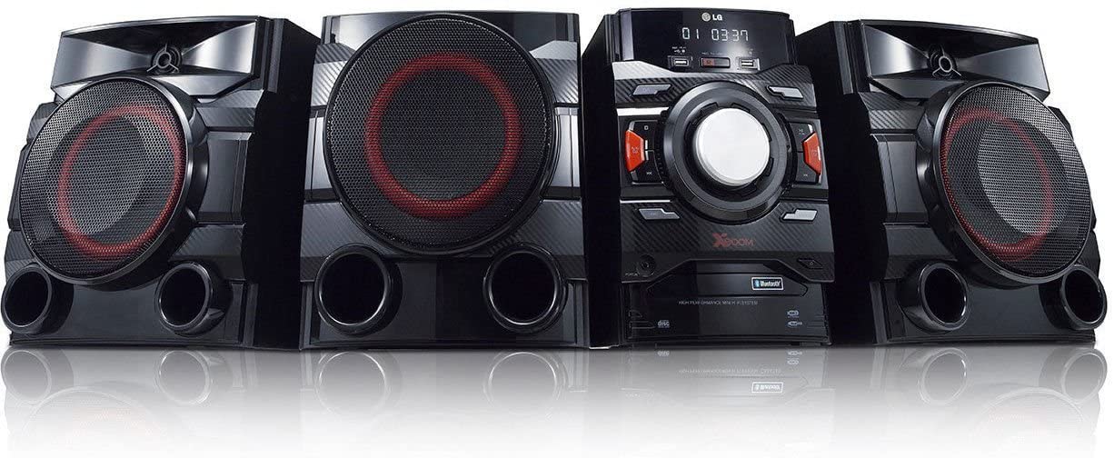 LG CM4550 700W 2.1ch Mini Shelf System with Built-in Subwoofer and Bluetooth LG CM4550 700W 2.1ch Mini Shelf System with Built-in Subwoofer and Bluetooth